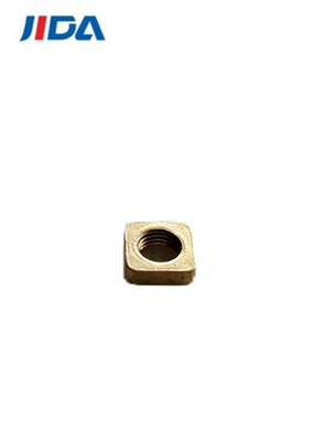 Porca de acoplamento sem chumbo 1.5mm×4.6mm do M3 da porca de parafuso do cobre do quadrado de IATF 16949