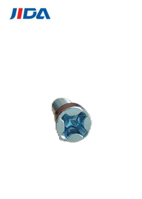 6.5mm Pan Head Threaded M3 Phillips Screw Zinc Plated
