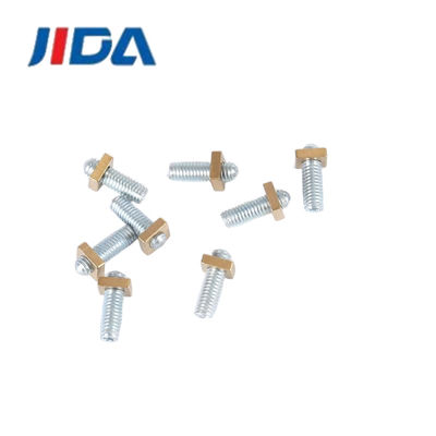 Cabeça lisa M3 10mm do parafuso de aço inoxidável de SUS304 para o interruptor diminuto