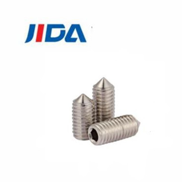 De aço inoxidável A2 classificado encanta a larva parafusa o ponto liso M3x16mm
