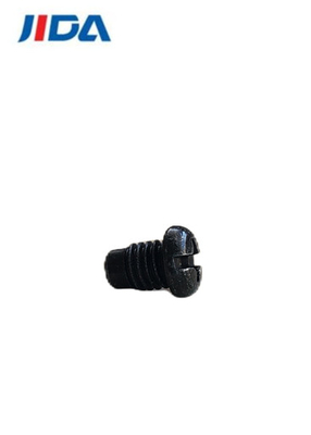 Zinco preto Pan Head Cross Compound Grooved Phillips Machine Screws M5 x 6.4mm
