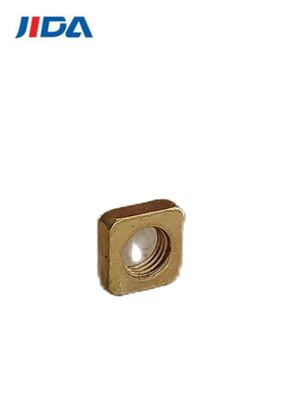 Porca de acoplamento sem chumbo 1.5mm×4.6mm do M3 da porca de parafuso do cobre do quadrado de IATF 16949