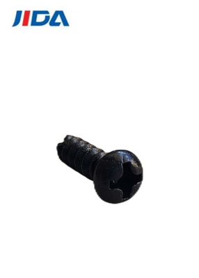 Parafuso de máquina preto ST4x12 de Pan Head Hex Self Tapping do zinco