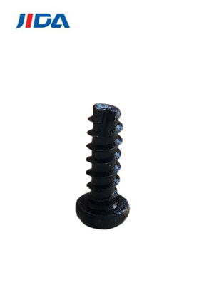 Parafuso de máquina preto ST4x12 de Pan Head Hex Self Tapping do zinco