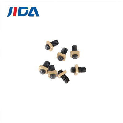 O hexágono que Q195 de enegrecimento oxidado o preto principal do parafuso encanta aparafusa M3 7.7mm