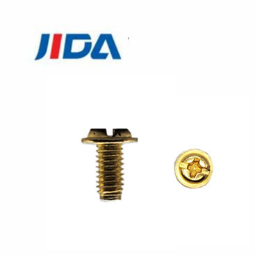 Pan Head Phillips Machine Screws de bronze feito sob encomenda M3.5x6.8mm